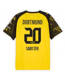 Billige Fotballdrakt Borussia Dortmund Marcel Sabitzer #20 Replika Hjemmedrakt 2025-26 Kortermet Billige Fotballdrakt Borussia Dortmund Marcel Sabitzer #20 Replika Hjemmedrakt 2025-26 Kortermet